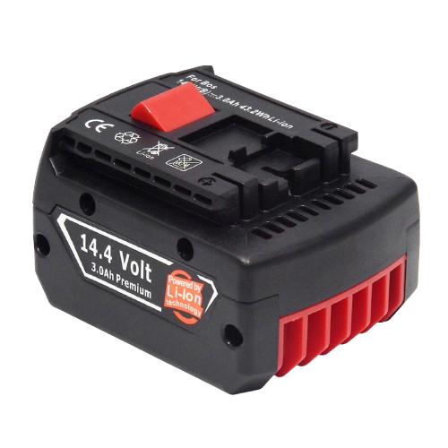 Battery 14.4V 3.0Ah Replace for Bosh BAT607 BAT607G BAT614 BAT614G