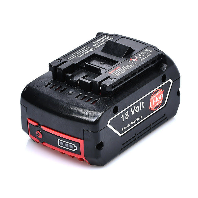 B-609 Battery, 18V 5.0Ah Li-ion Battery Replace for Bosch 18V Cordless Power Tools Extended Batteries Rechargeable